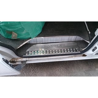 Nakładki progowe OmsaLine (3 szt, stal nierdzewna) Hyundai H200, H1, Starex 1998-2007 zdjęcia 3