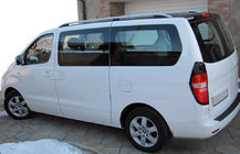Hyundai H300, H1, Starex 2008-2020 Relingi Dachowe Skyport zdjęcia 1
