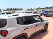 Fiat 500X 2014-2024 Relingi dachowe Skyport (szary mat) zdjęcia 2