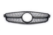 Mercedes C-class W204 2007-2015 Atrapa Przednia Diamond Black zdjęcia 2