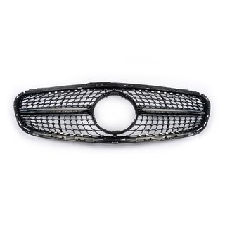 Atrapa Przednia Diamond Black (do Avantgarde i AMG-Line, 2013-2016) Mercedes E-сlass W212 2009-2016 zdjęcia 2