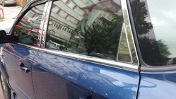 Hyundai Tucson JM 2004- Listwy Ozdobne Szyb Stal Nierdzewna (4 szt) zdjęcia 4