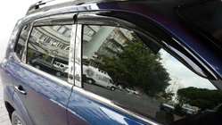 Hyundai Tucson JM 2004- Listwy Ozdobne Szyb Stal Nierdzewna (4 szt) zdjęcia 2