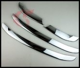 Hyundai Santa Fe 2 2006-2012 PROMOCJA !!! Nakładki na grill (2010-2011, 4 szt, stal nierdzewna) zdjęcia 1