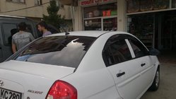 Hyundai Accent 2006-2010 Deflektory Okien (4 szt, Perflex Sport) zdjęcia 4