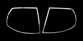 Hyundai Accent 2006-2010 Chromowane Nakladki na Lampy Tylne (2 szt, plastik) zdjęcia 1