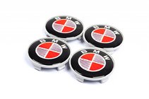 BMW Dekielki na felgi RED V2 68/64.5mm (4 szt) zdjęcia 1