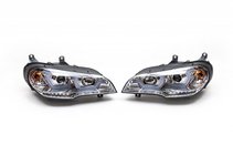 BMW X5 E70 2007-2013 Reflektory przednie (2 szt, jasne) zdjęcia 1