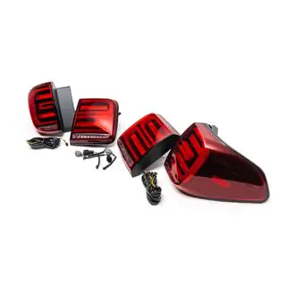 Tylne Lampy LED (RED-Sequential) Nissan Armada 2016-2024 zdjęcia 1