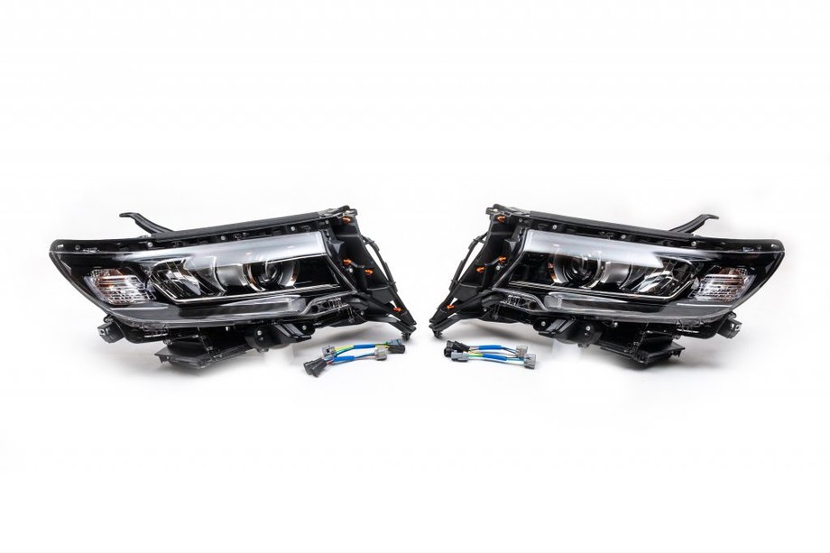 Toyota Land Cruiser Prado 150 2009-2023 Reflektory przednie LED (2017+, Zestaw 2 szt.) Image