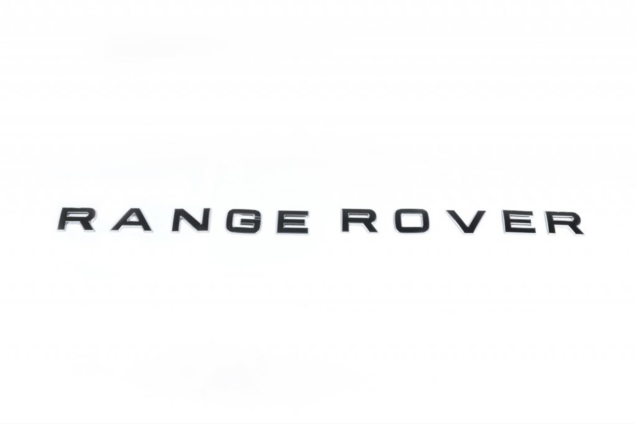 LandRover Range Rover Napis Czarny Połysk (Typ-2) Image