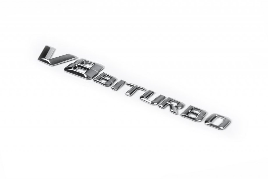 Mercedes X class 2017-2020 Emblemat V8 Biturbo Chrom Image