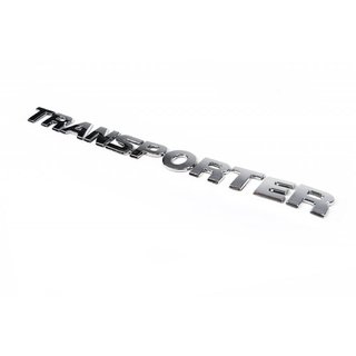 Napis Transporter 7E0 853 687 739 (kursywa) Volkswagen T5 2010-2015 zdjęcia 1