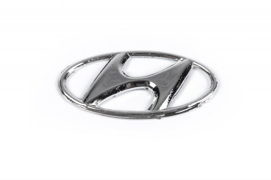 Hyundai Elantra (HD) 2006-2011 Emblemat 86341 22300 (samoprzylepny, 80 mm x 40 mm) Image