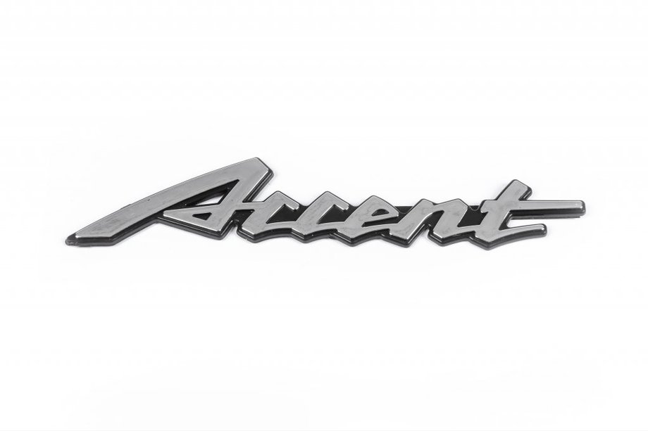 Hyundai Accent 2000-2006 Napis Accent 16cm (Turcja) Image