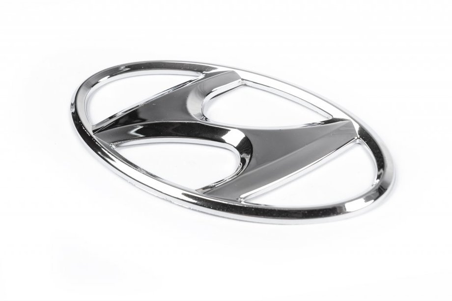 Hyundai Elantra (XD) 2000-2011 Emblemat (samoprzylepny, 125 mm (65 mm)) Image