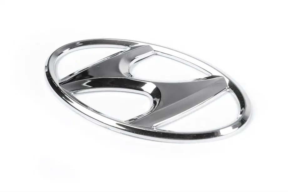 Hyundai Santa Fe 1 2000-2006 Emblemat (samoprzylepny, 125 mm (65 mm)) Image