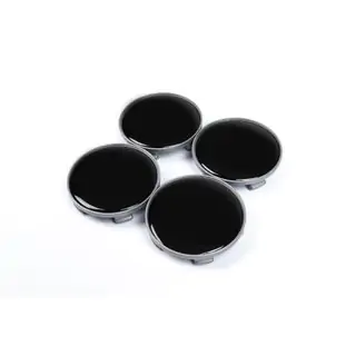 Dekielki na felgi 68/64mm V1 czarne (4 szt) zdjęcia 1