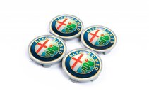 Alfa Romeo AlfaRomeo 68/64.5 mm V1 silikonowe dekielki na felgi (4 szt) zdjęcia 1
