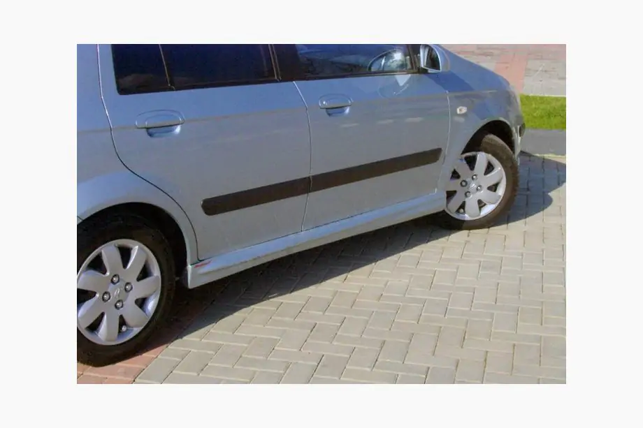 Hyundai Getz 2002- Progi Boczne (zagruntowane do malowania) Image