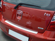 Hyundai I-10 2014-2017 Nakładka na tylny zderzak Natanika (stal nierdzewna) zdjęcia 1