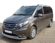 Mercedes Vito/V-class W447 2014- Przedni Pałąk Ochronny ST014 (Stal Nierdzewna) zdjęcia 1