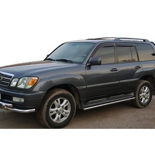 Osłony progów bocznych (2 szt., stal nierdzewna) Lexus LX470 1998-2007 zdjęcia 1