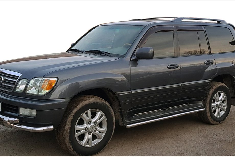Lexus LX470 1998-2007 Osłony progów bocznych (2 szt., stal nierdzewna) Image
