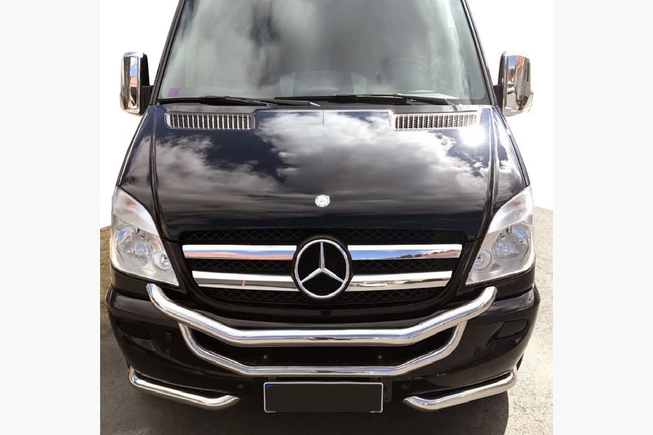 Mercedes Sprinter W906 2006–2018 Pałąk Przedni OM3-2 (2013+, Stal Nierdzewna) Górny Image