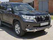 Toyota Land Cruiser Prado 150 2009-2023 Osłona Przednia ST014 (Stal Nierdzewna) zdjęcia 1