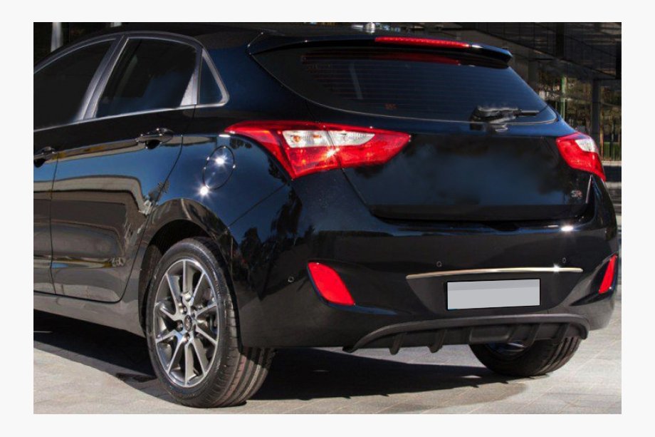 Hyundai I-30 2012-2017 Listwa chromowana nad tablicą rejestracyjną (HB, stal nierdzewna) Image