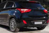 Hyundai I-30 2012-2017 Listwa chromowana nad tablicą rejestracyjną (HB, stal nierdzewna) zdjęcia 1