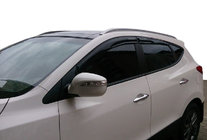 Hyundai IX-35 2010-2015 Chromowane Nakładki na Klamek Drzwi (4 szt, Stal Nierdzewna) Bez chipa, Carmos - Stal turecka zdjęcia 1