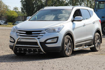 Hyundai Santa Fe 3 2012-2018 Przedni Pałąk WT003 (Stal Nierdzewna) zdjęcia 2