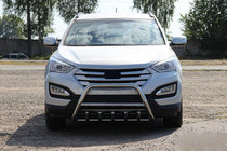 Hyundai Santa Fe 3 2012-2018 Przedni Pałąk WT003 (Stal Nierdzewna) zdjęcia 3