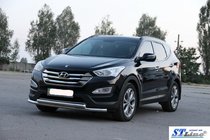 Hyundai Santa Fe 3 2012-2018 Przedni Pałąk ST014 (Stal Nierdzewna) zdjęcia 4