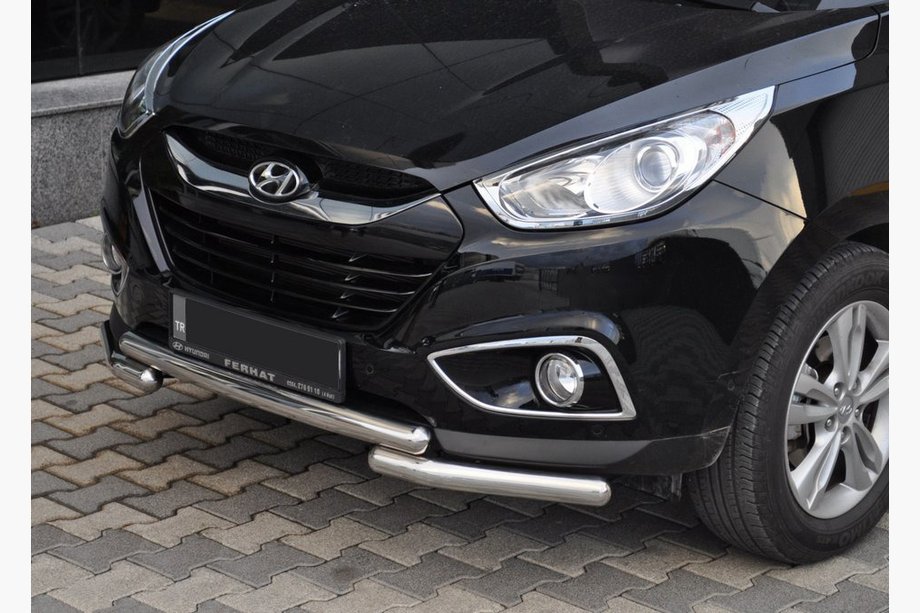 Hyundai IX-35 2010-2015 Przedni Pałąk ST014-1 (Stal Nierdzewna) Image
