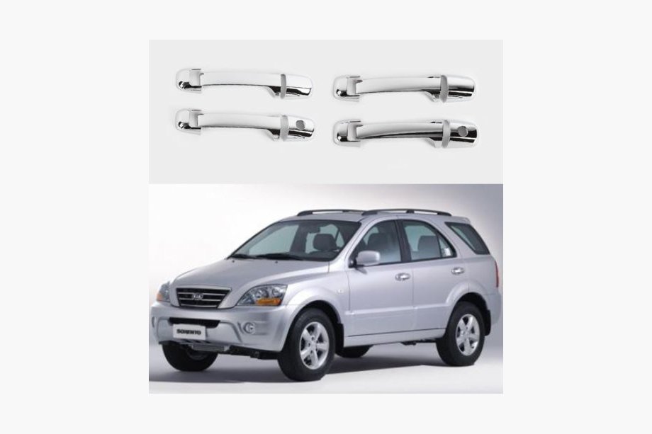 Kia Sorento I BL 2002-2009 WYPRZEDAŻ!!! Nakładki na klamki (4 szt, plastik) Image