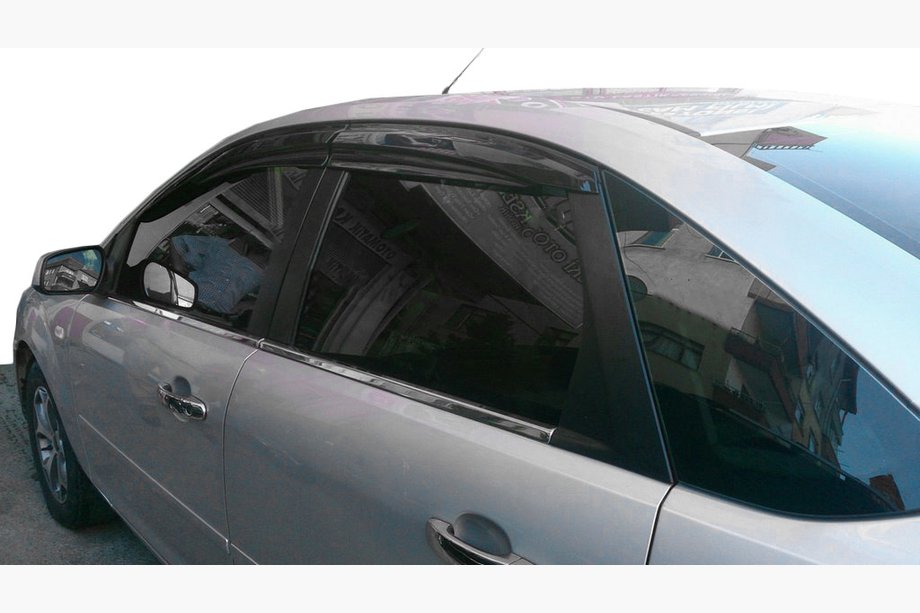 Ford Focus II 2008-2011 Deflektory Okien SD/HB (4 szt, Perflex Sport) Image