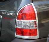 Hyundai Tucson JM 2004- Chromowane nakładki na tylne lampy (2 szt., plastik) zdjęcia 1