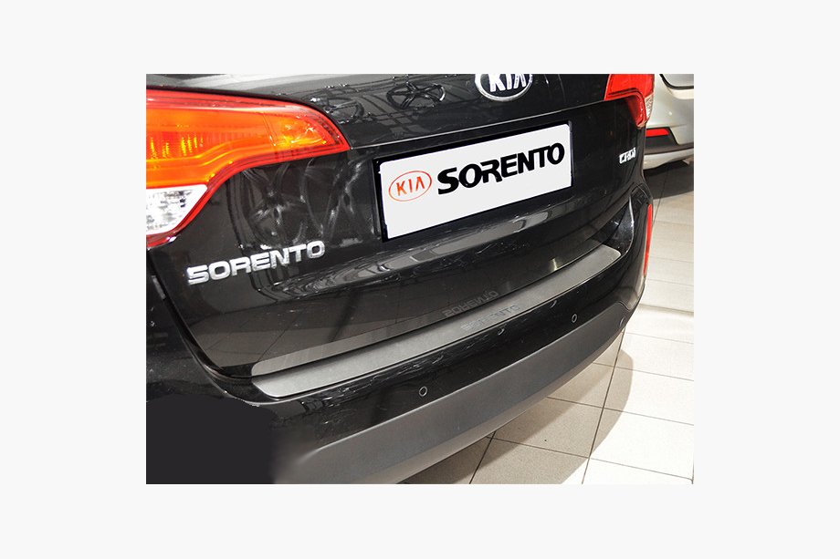 Kia Sorento II XM 2009-2014 Nakładka na tylny zderzak Nataniko (stal nierdzewna) Image