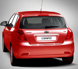 Kia Ceed 2007-2012 Listwa bagażnika (HB, stal nierdzewna) zdjęcia 1