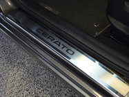 Kia Cerato 1 2004-2009 Nakładki na Progi Nataniko (4 szt., Stal Nierdzewna) zdjęcia 1