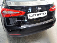 Kia Cerato 3 2013-2018 Nakładka na tylny zderzak Natanika (stal nierdzewna) zdjęcia 1