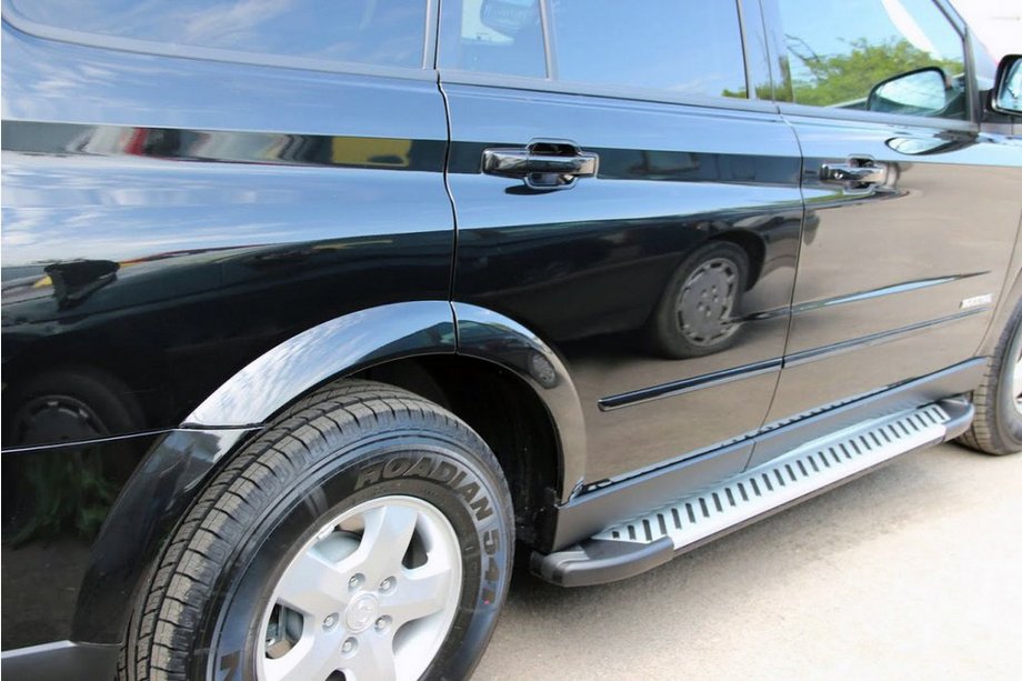 SsangYong Kyron 2005-2014 Progi Boczné Line (2 szt., Aluminium) Image