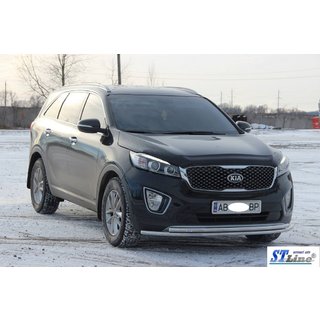 Przedni Pałąk ST014 60 / 42mm Stal Nierdzewna Kia Sorento III UM 2014-2020 zdjęcia 4