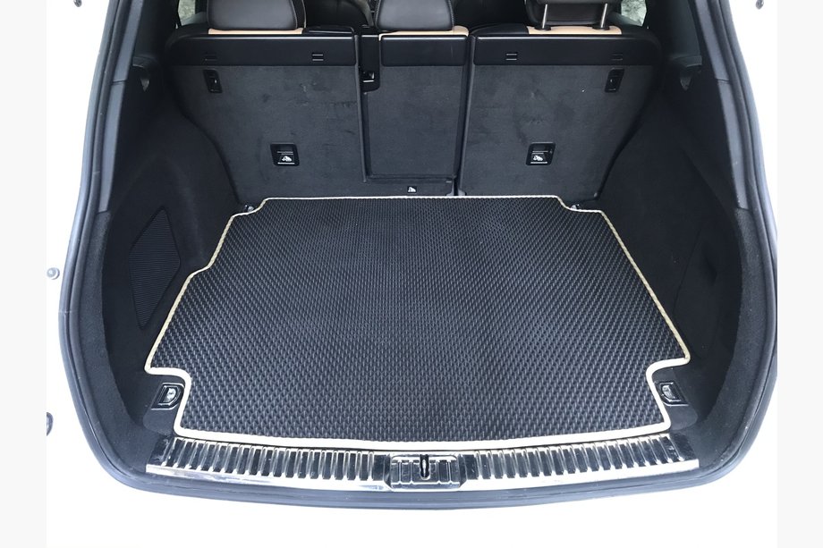 Porsche Cayenne 2010-2017 Dywanik bagażnika z subwooferem (EVA, czarny) Image