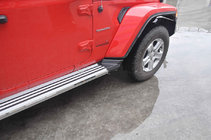 Jeep Wrangler 2007-2017 Progi Boczne Silver (2 szt) zdjęcia 3
