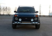 Lada Niva та Urban 1977- Przedni Pałąk ST015 (Stal Nierdzewna) zdjęcia 1