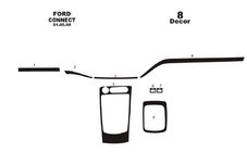 Ford Connect 2010-2013 Nakładki na deskę rozdzielczą (Mały zestaw) zdjęcia 3